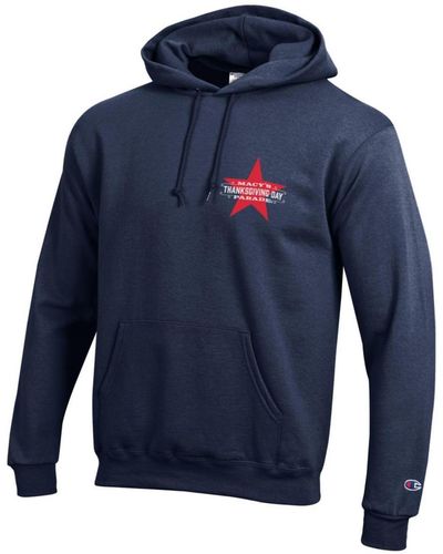 Macy's Champion Thanksgiving Day Parade Hoodie - Blue