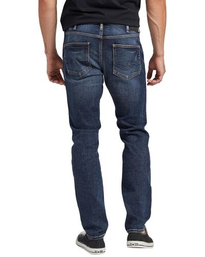 Silver Jeans Co. Taavi Skinny Leg Jeans - Blue