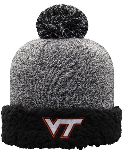 Top Of The World Virginia Tech Hokies Snug Cuffed Knit Hat - Gray