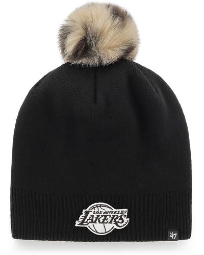 '47 '47 Los Angeles Lakers Serengeti Knit Beanie - Black