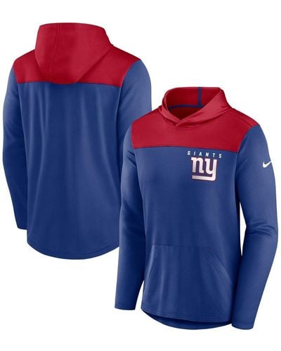 Nike New York Giants Fan Gear Pullover Hoodie - Blue