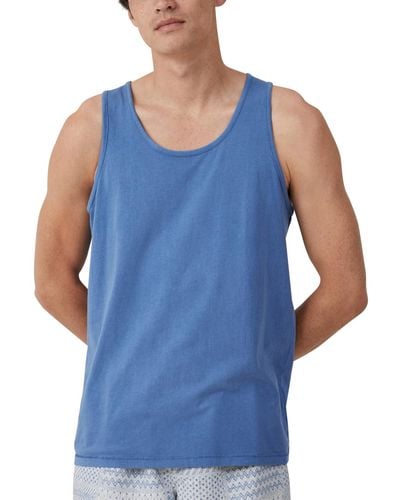 Cotton On Relaxed Fit Tank Top - Blue