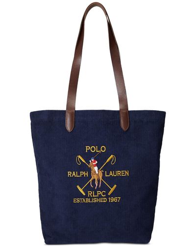 POLO RALPH LAUREN - Leather-Trimmed Canvas Backpack - Brown Polo Ralph  Lauren