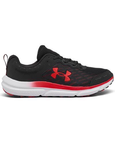 Under Armour Charged Assert 10 Running Sneakers From Finish Line - Black