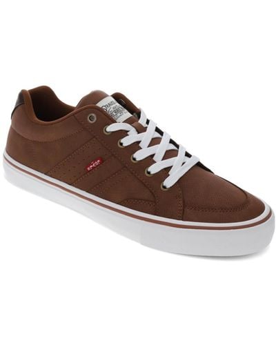 Levi's Avery Fashion Athletic Comfort Sneakers - Brown