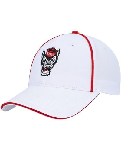 Colosseum Athletics Nc State Wolfpack Take Your Time Snapback Hat - White