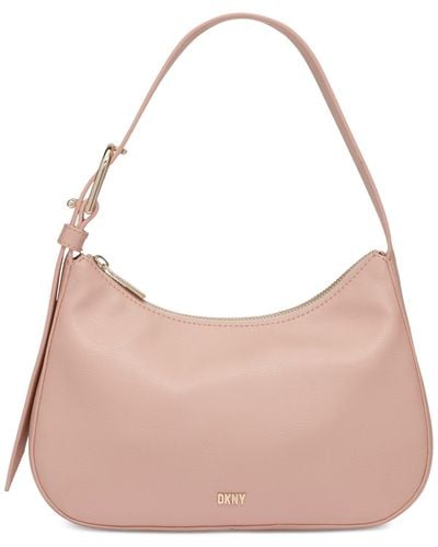 DKNY Deena Top Zip Small Shoulder Bag - Pink