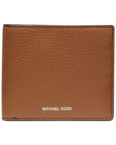 Michael Kors Leather L-fold Wallet - Brown