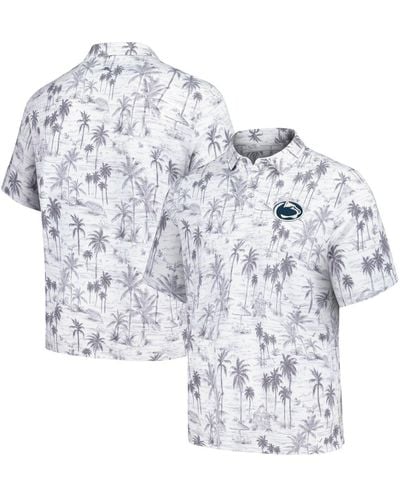Tommy Bahama Penn State Nittany Lions Sport Cabana Shores Island Zone Tri-blend Polo - White