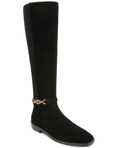 Sam Edelman Clive Buckled Riding Boots - Black