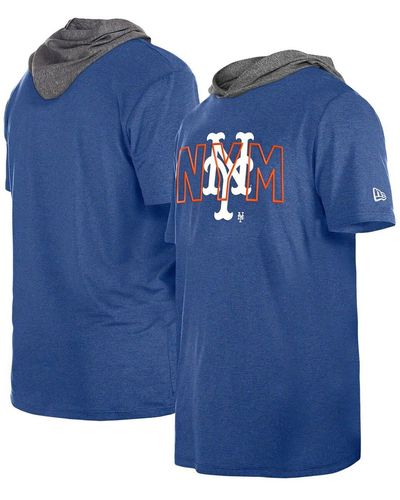 KTZ New York Mets Team Hoodie T-shirt - Blue