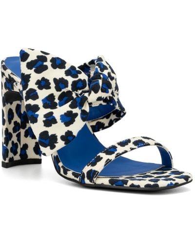 New York & Company Gerri Heels Sandal - Blue