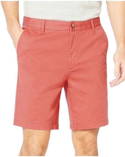 Nautica Classic-fit 8.5" Stretch Chino Flat-front Deck Short - Multicolor