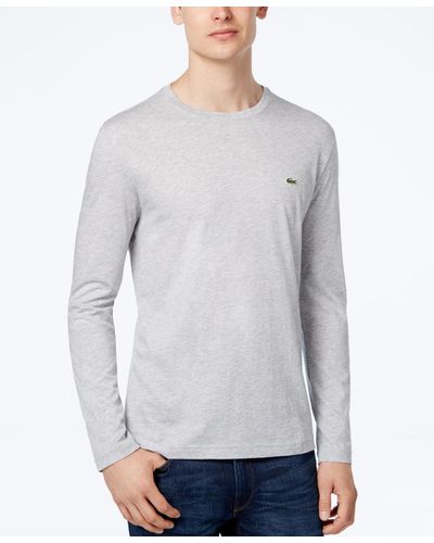 Lacoste men's long sleeve shirt cheap