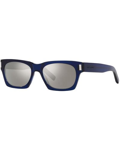 Saint Laurent Sl 402 Sunglasses - Blue