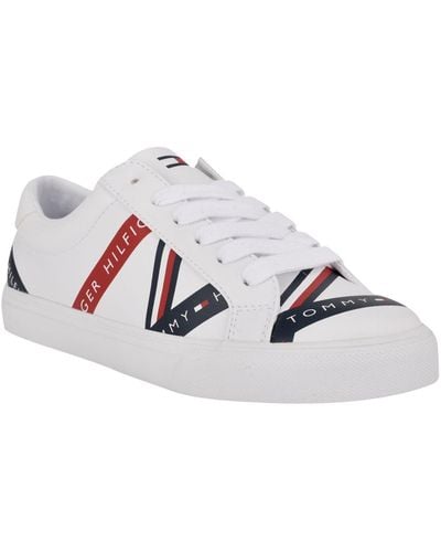 Tommy Hilfiger Lacen Lace Up Sneakers - White