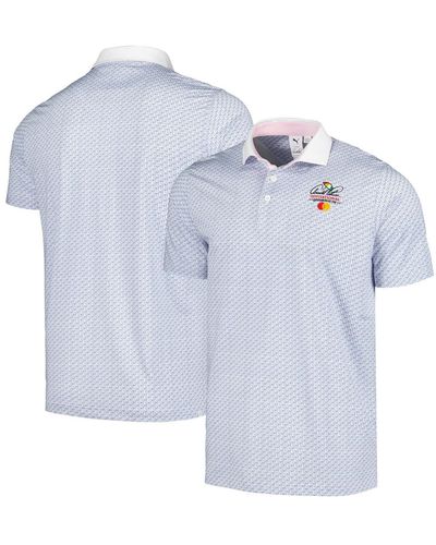 PUMA Arnold Palmer Invitational Iced Tea Mattr Polo Shirt - Blue
