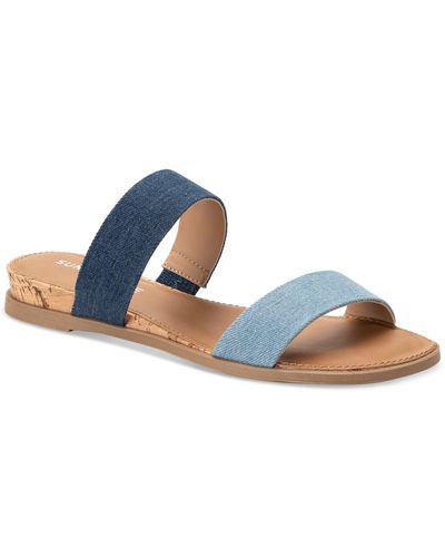 Sun & Stone Sun + Stone Easten Slide Sandals - Blue
