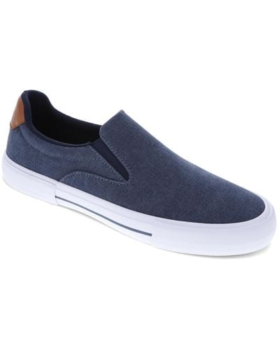 Levi's Wes Comfort Slip On Sneakers - Blue