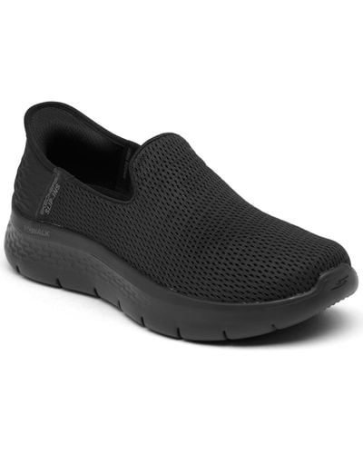 Skechers Slip-ins Go Walk Flex - Relish Slip-on Walking Sneakers From Finish Line - Black
