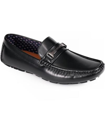 Tommy Hilfiger Axin Slip-on Penny Drivers - Black