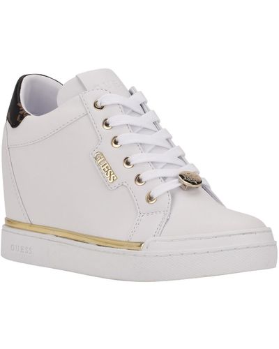 Guess Faster Wedge Sneakers - Gray