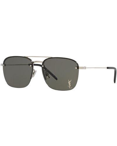 Saint Laurent Sl 309 M Sunglasses - Metallic