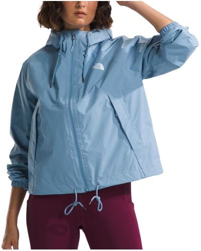 The North Face Antora Hooded Rain Jacket - Blue