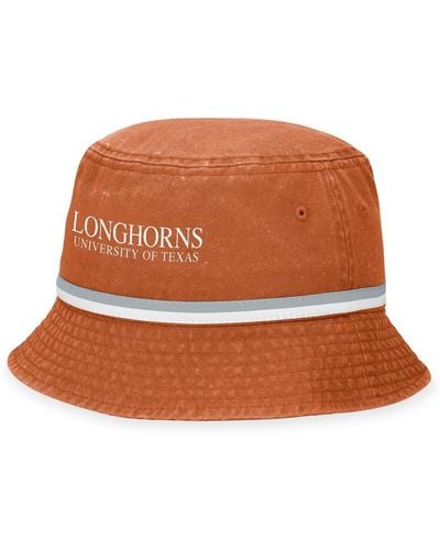 Top Of The World Texas Longhorns Ace Bucket Hat - Brown