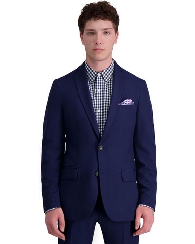 Haggar Smart Wash Slim Fit Suit Separates Jackets - Blue