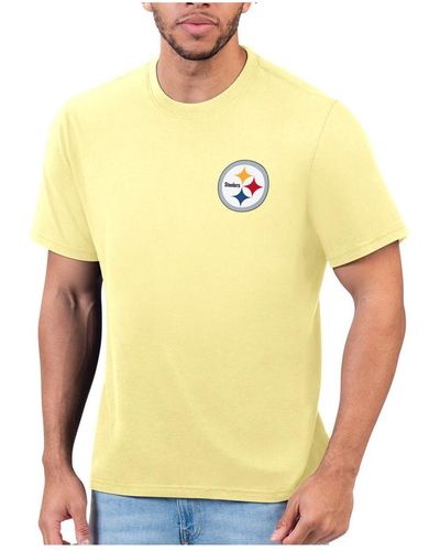 Margaritaville Pittsburgh Steelers T-shirt - Yellow