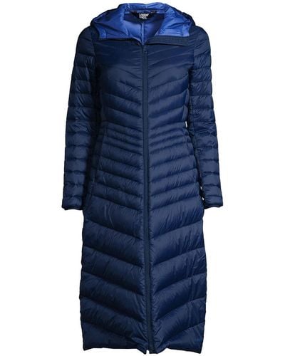 Lands end shimmer down coat sale
