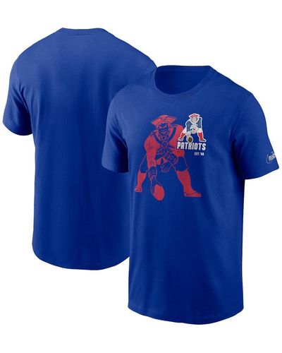 Nike New England Patriots Logo Essential T-shirt - Blue