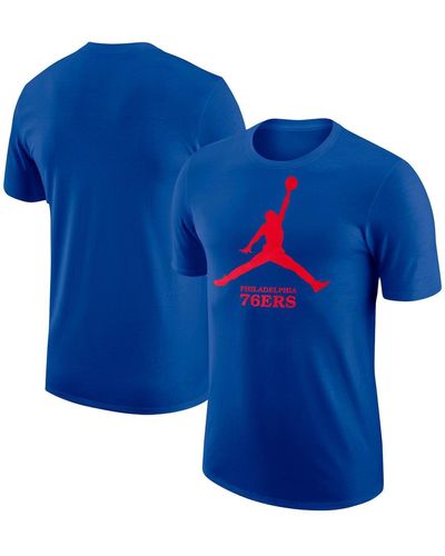 Nike Philadelphia 76ers Essential T-shirt - Blue