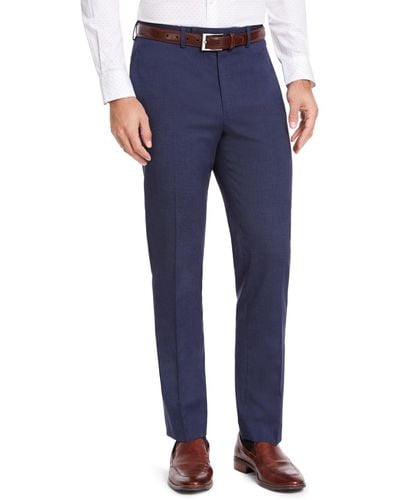 Izod Classic-fit Medium Suit Pants - Blue