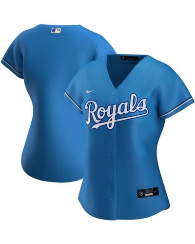 Nike Kansas City Royals Alternate Replica Team Jersey - Blue