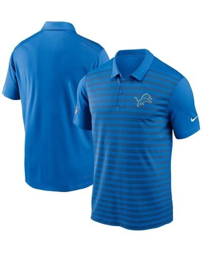 Nike Detroit Lions 2024 Sideline Victory Performance Polo - Blue