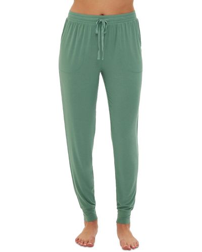 Gap Drawstring-waist Jogger Pajama Pants - Green
