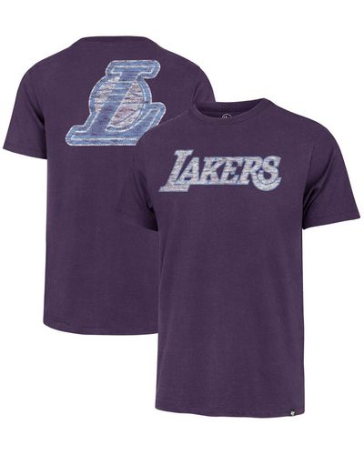 '47 '47 Los Angeles Lakers 2021/22 City Edition Mvp Franklin T-shirt - Purple