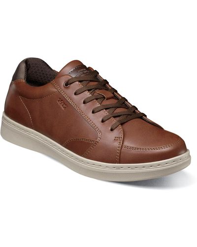 Nunn Bush Aspire Lace-up T-toe Oxford Shoes - Brown