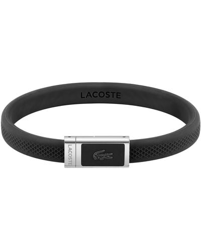 Lacoste Silicone Bracelet - Black