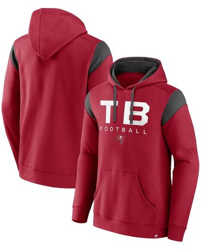 Fanatics Tampa Bay Buccaneers Call The Shot Pullover Hoodie - Red