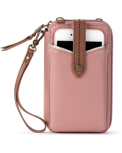 The Sak Silverlake Smartphone Crossbody Handbag - Pink