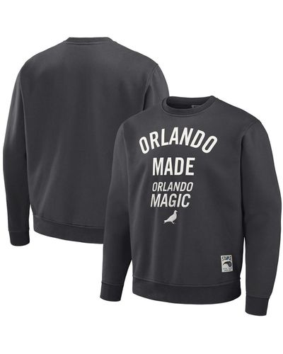 Staple Nba X Orlando Magic Plush Pullover Sweatshirt - Black