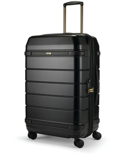 BÉIS 'The 26 Check-In Roller' in Beige - 26 Inch Rolling Luggage