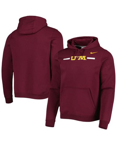 Nike Minnesota Golden Gophers Vintage-like Collection Pullover Hoodie - Red