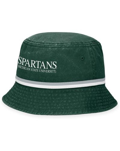 Top Of The World Michigan State Spartans Ace Bucket Hat - Green