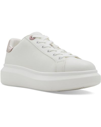 ALDO Reia Lace-up Platform Sneakers - Gray