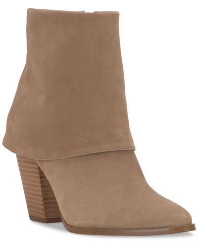 Jessica Simpson Coulton Cuffed Dress Booties - Brown