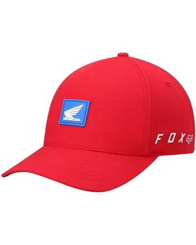 Fox Honda Wing Flex Hat - Red